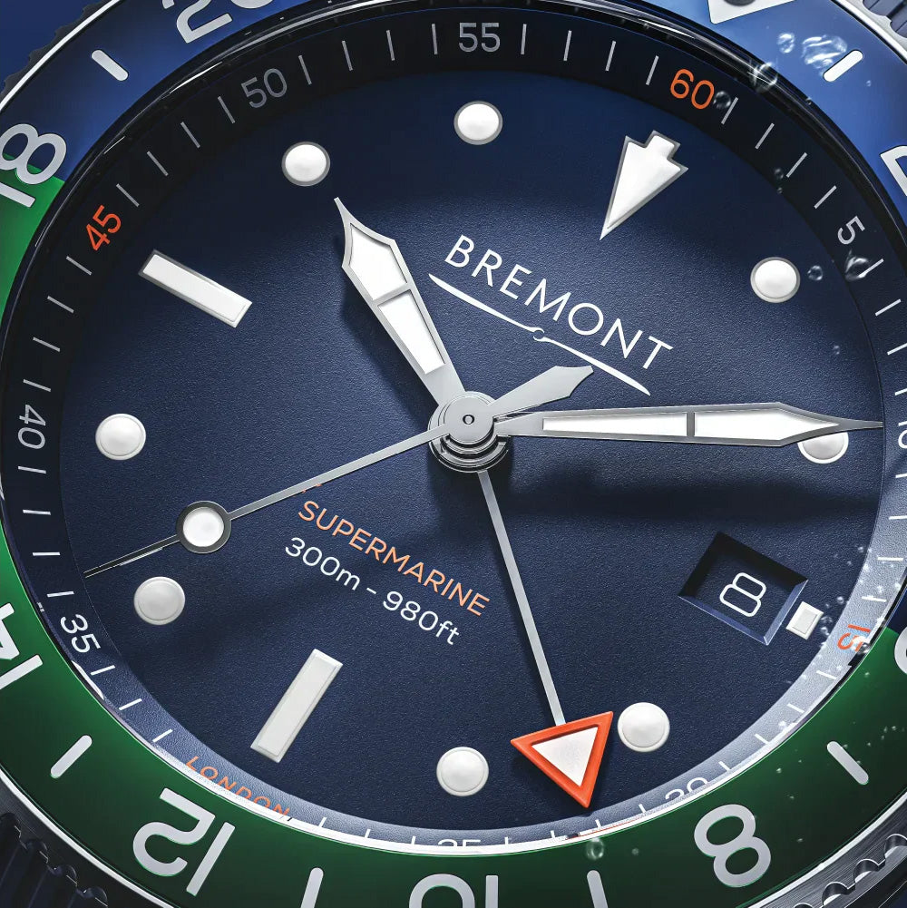 Bremont Supermarine S302 GMT S302-BLGN-B