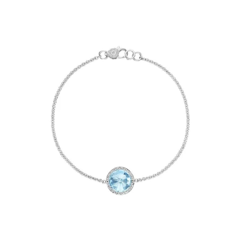 Tacori Floating Bezel Sky Blue Topaz Bracelet