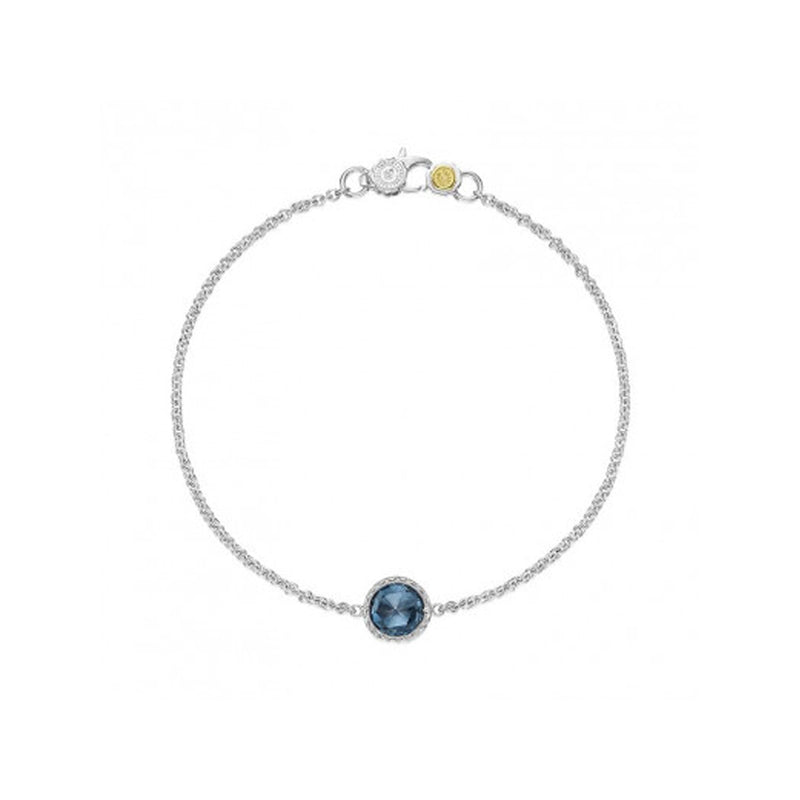 Tacori Crescent Embrace London Blue Topaz Bracelet