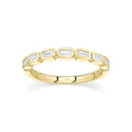 Shy Creation Kate Diamond Baguette Bezel Band