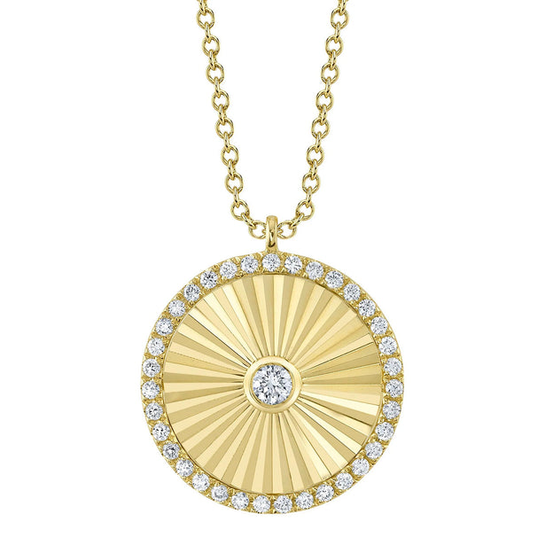 Shy Creation Diamond Circle Necklace