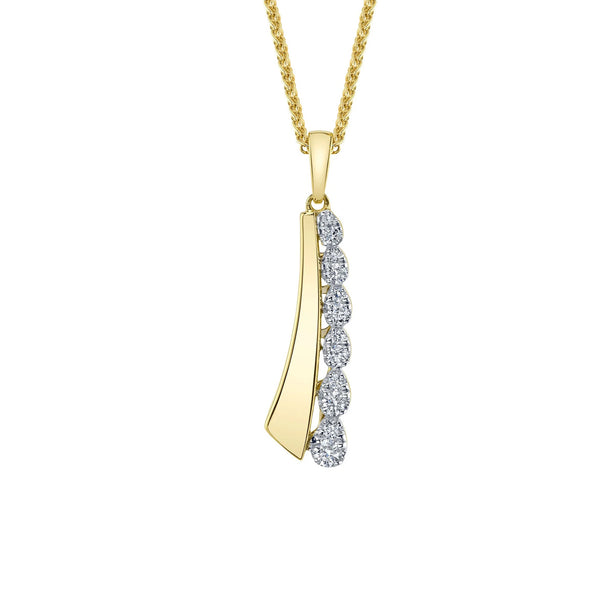 Shy Creation Kate Diamond Chopin Chain Necklace