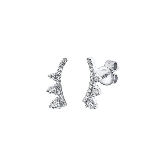 Shy Creation Diamond Stud Earring