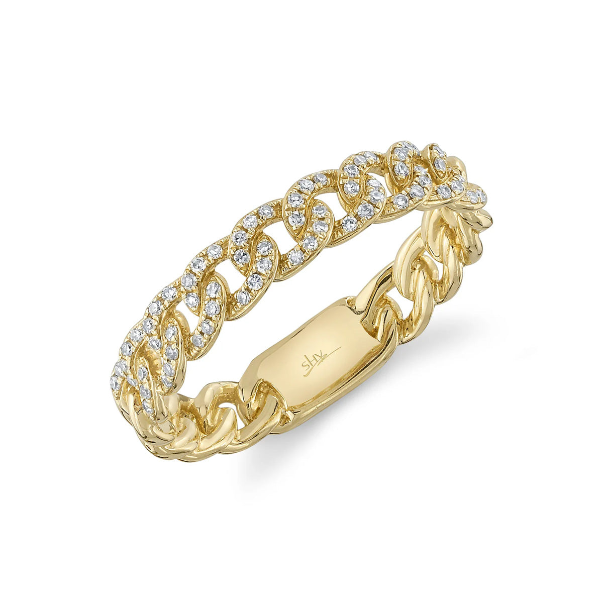 Shy Creation Kate Diamond Link Ring
