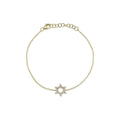Shy Creation Kate Diamond Star Of David Bracelet