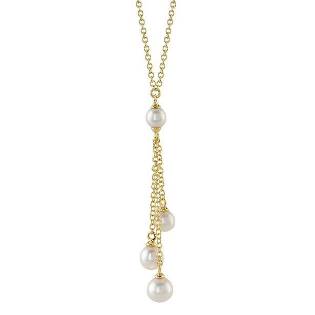 Shy Creation Cultured Pearl Necklace