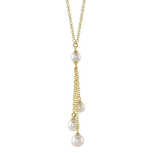 Shy Creation Cultured Pearl Necklace