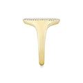 Shy Creation Kate Diamond Oval Ring