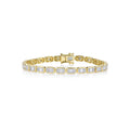 Shy Creation Aleera Diamond Baguette Tennis Bracelet