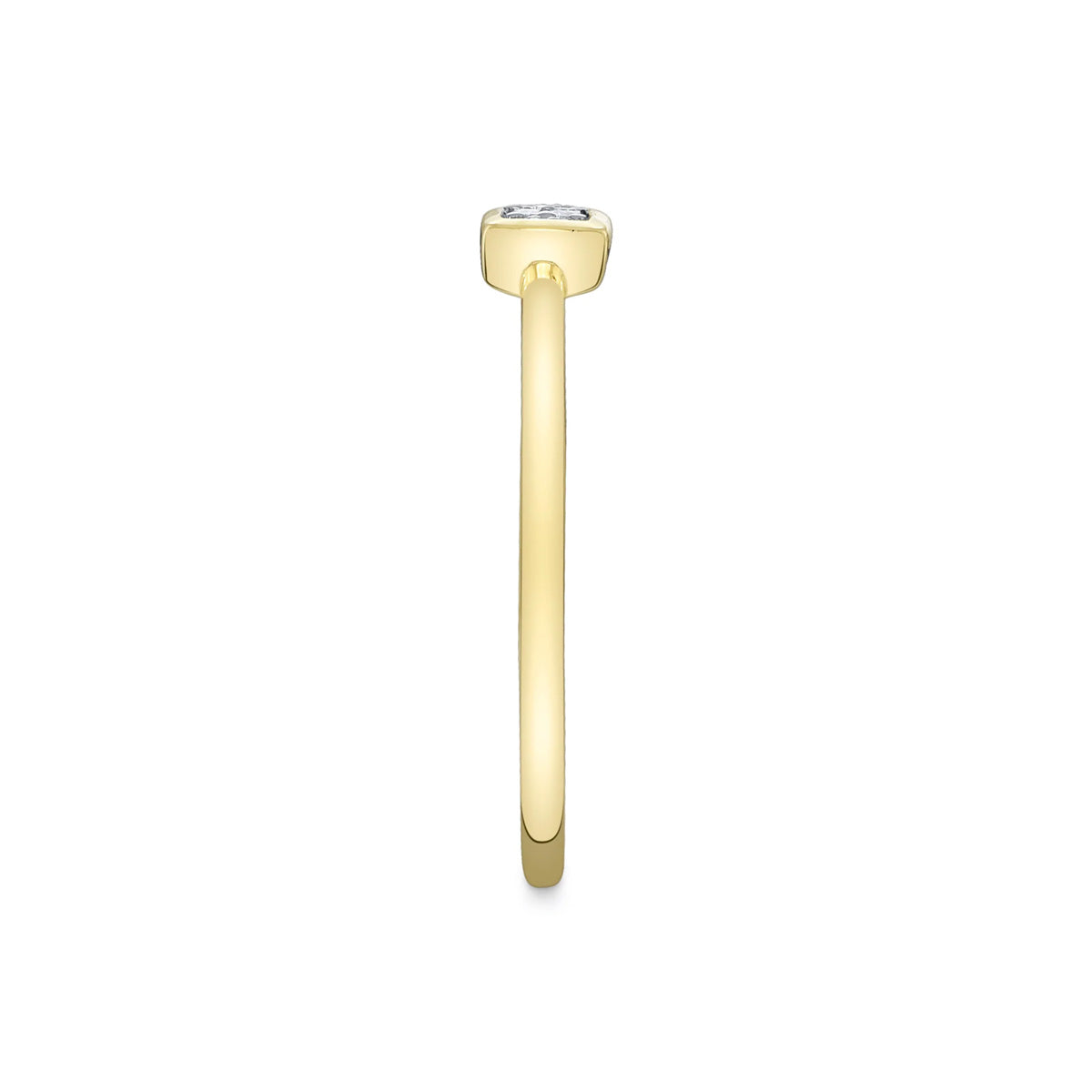 Shy Creation Aleera Diamond Baguette Ring