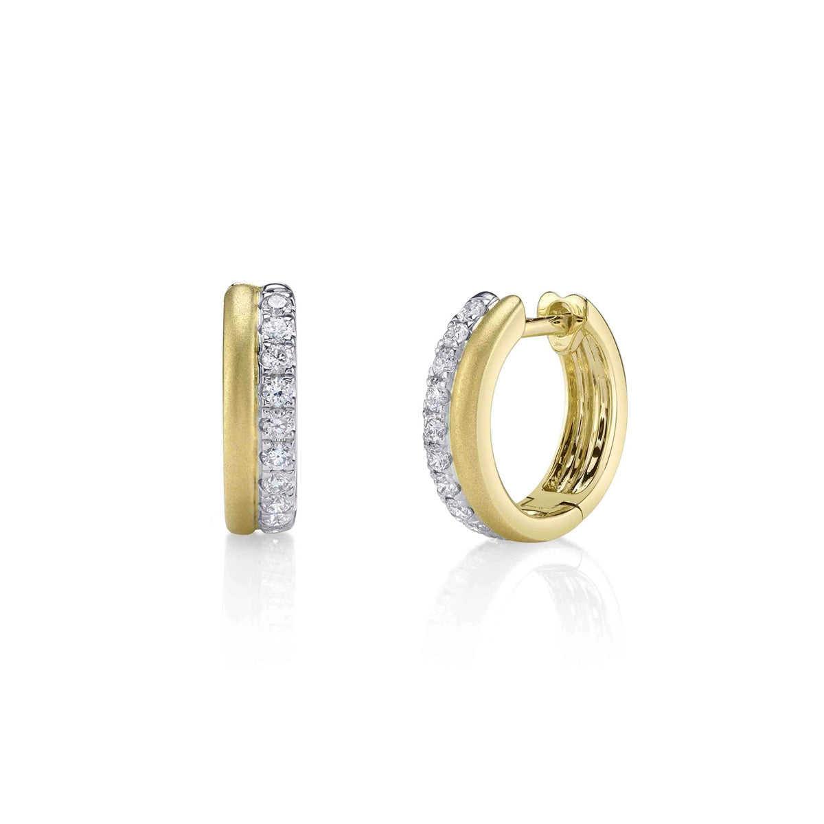 Shy Creation Kate Diamond Matte Earrings