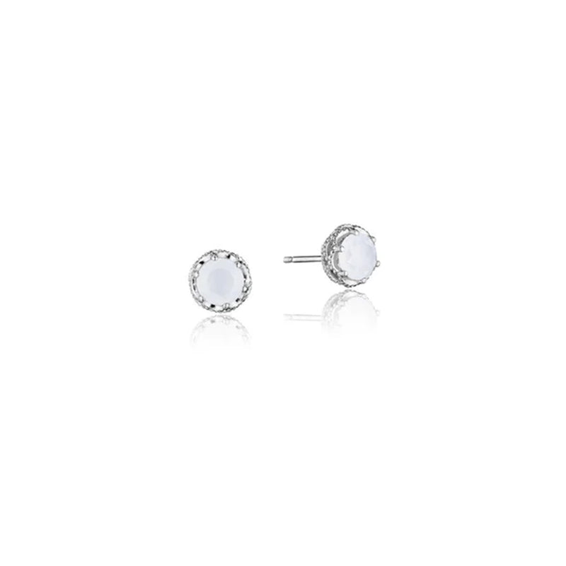 Tacori Classic Rock Chalcedony Stud Earrings