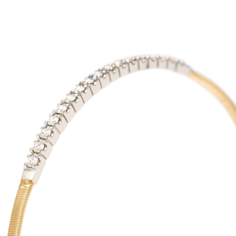 Marco Bicego Masai Stackable Bracelet With Diamond Bar