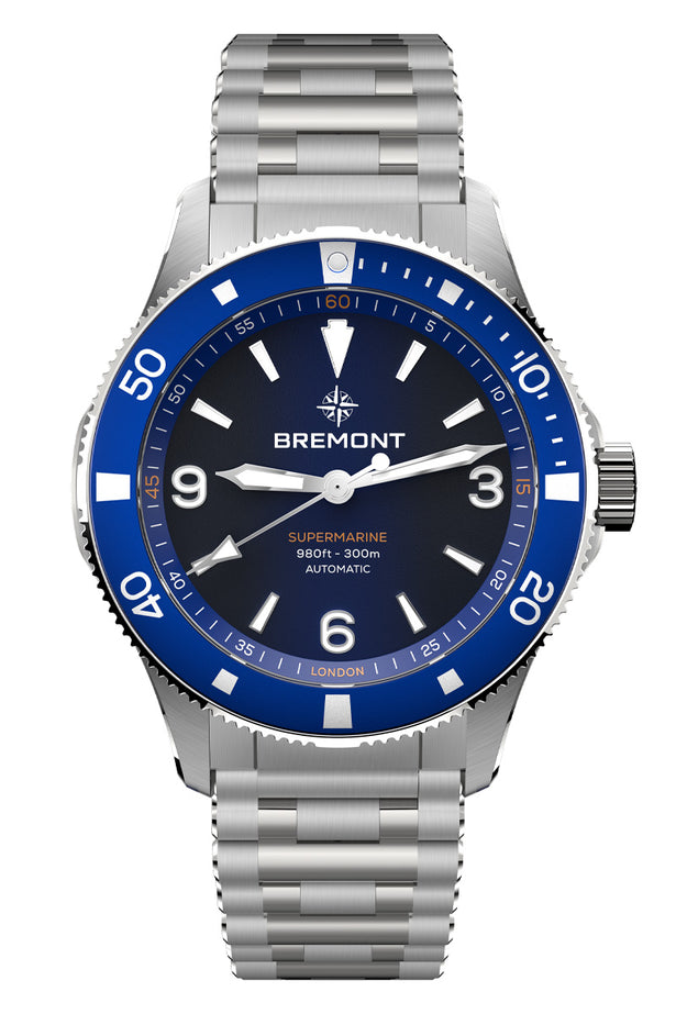 Bremont Supermarine 300M SM40-ND-SS-BL-B