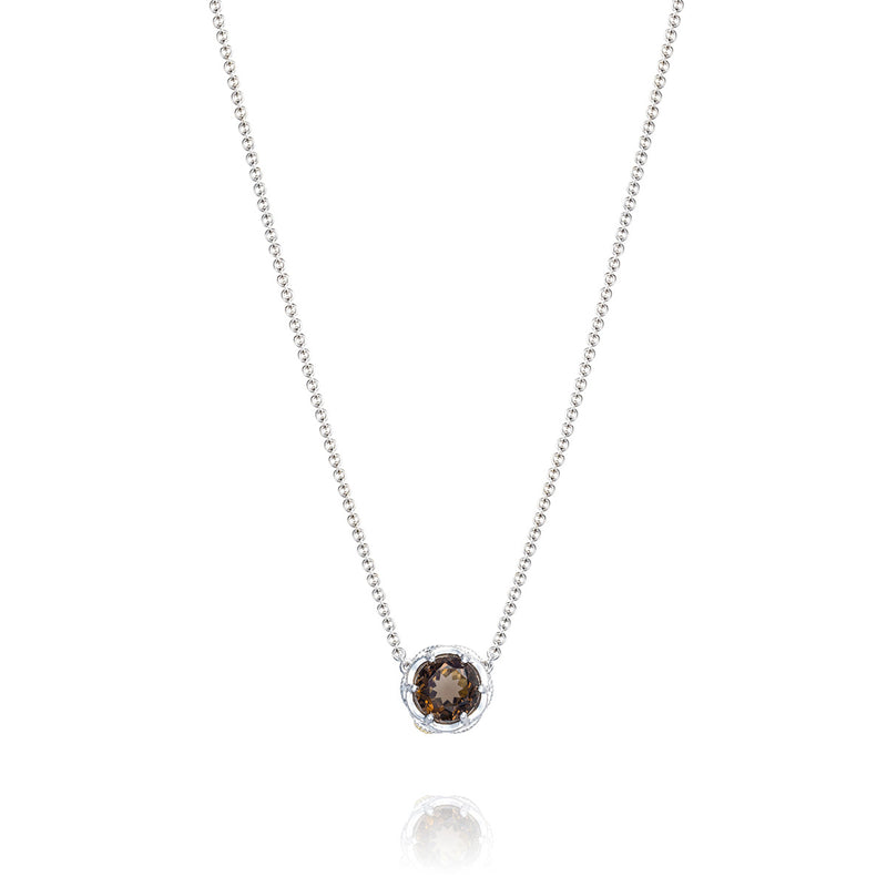 Tacori Smokey Quartz Pendant Necklace