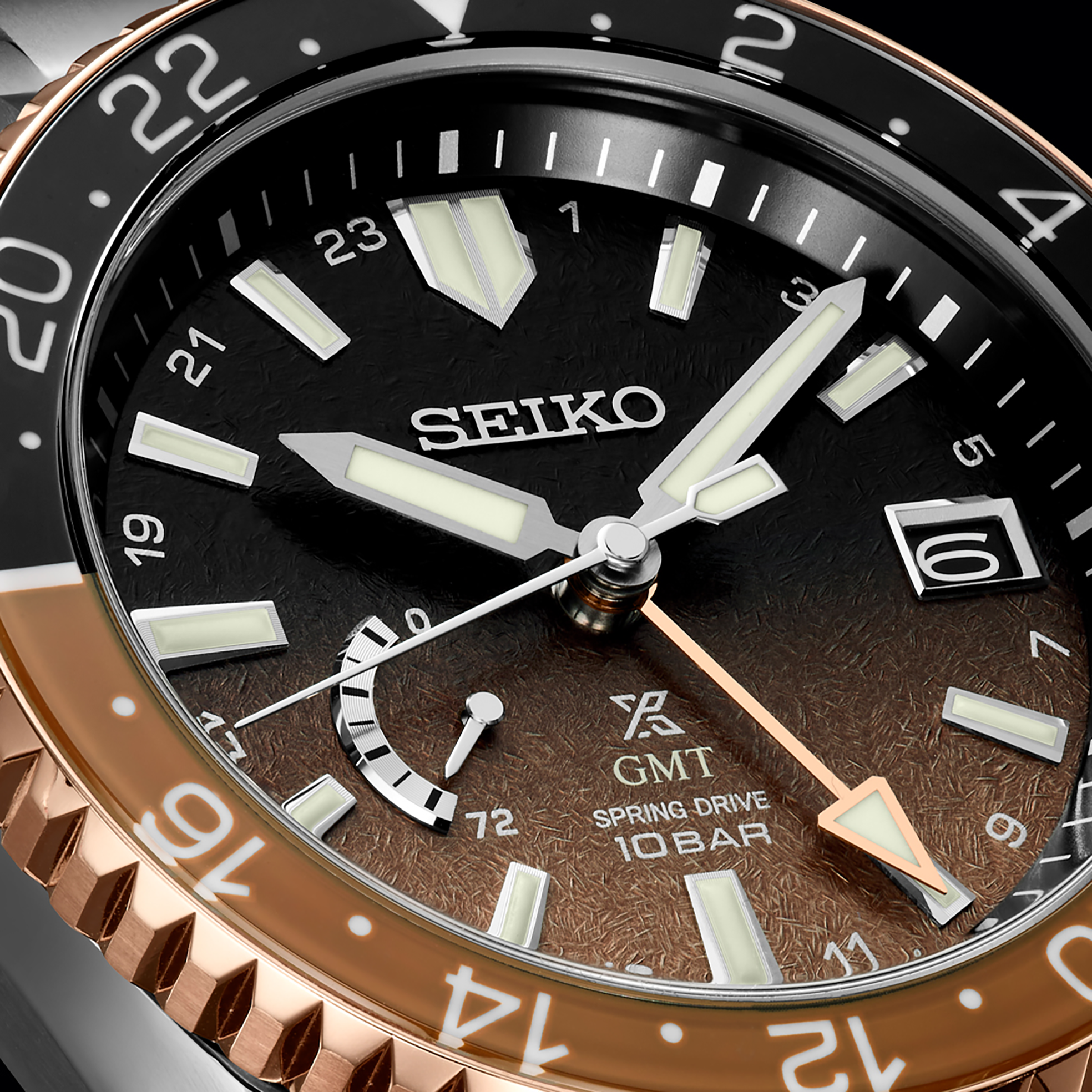 Seiko Prospex LX Spring Drive GMT "Nebula" US Exclusive SNR058