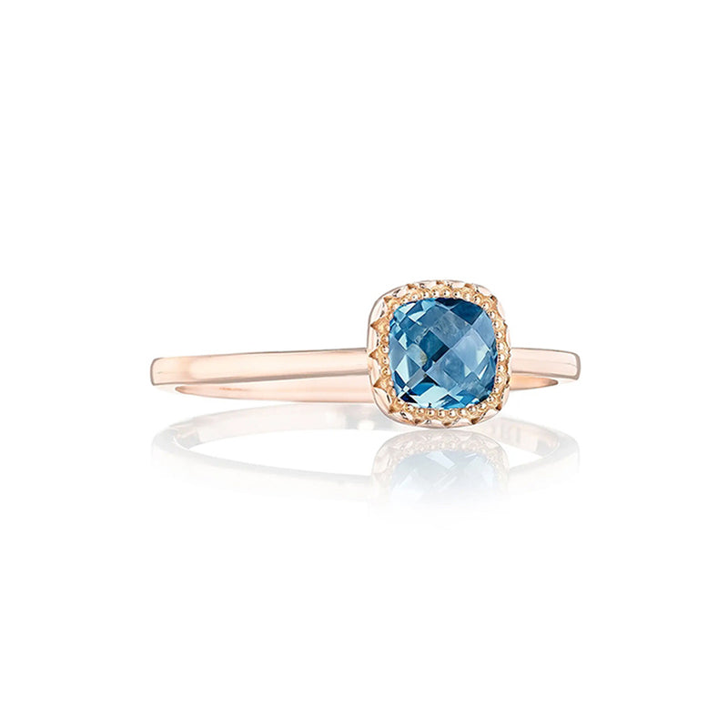 Tacori Crescent Embrace Sky Blue Topaz Ring