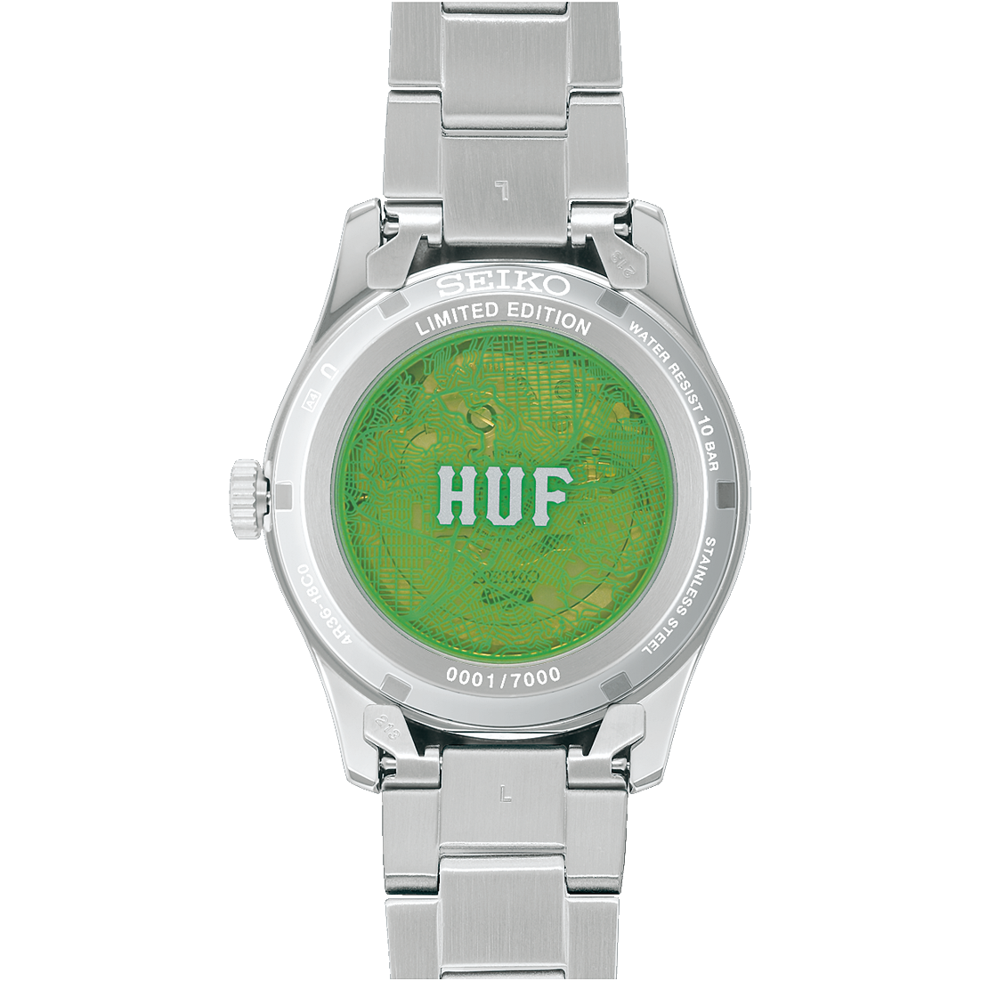Seiko 5 Sports 'Time Sonar' HUF Limited Edition SRPM09