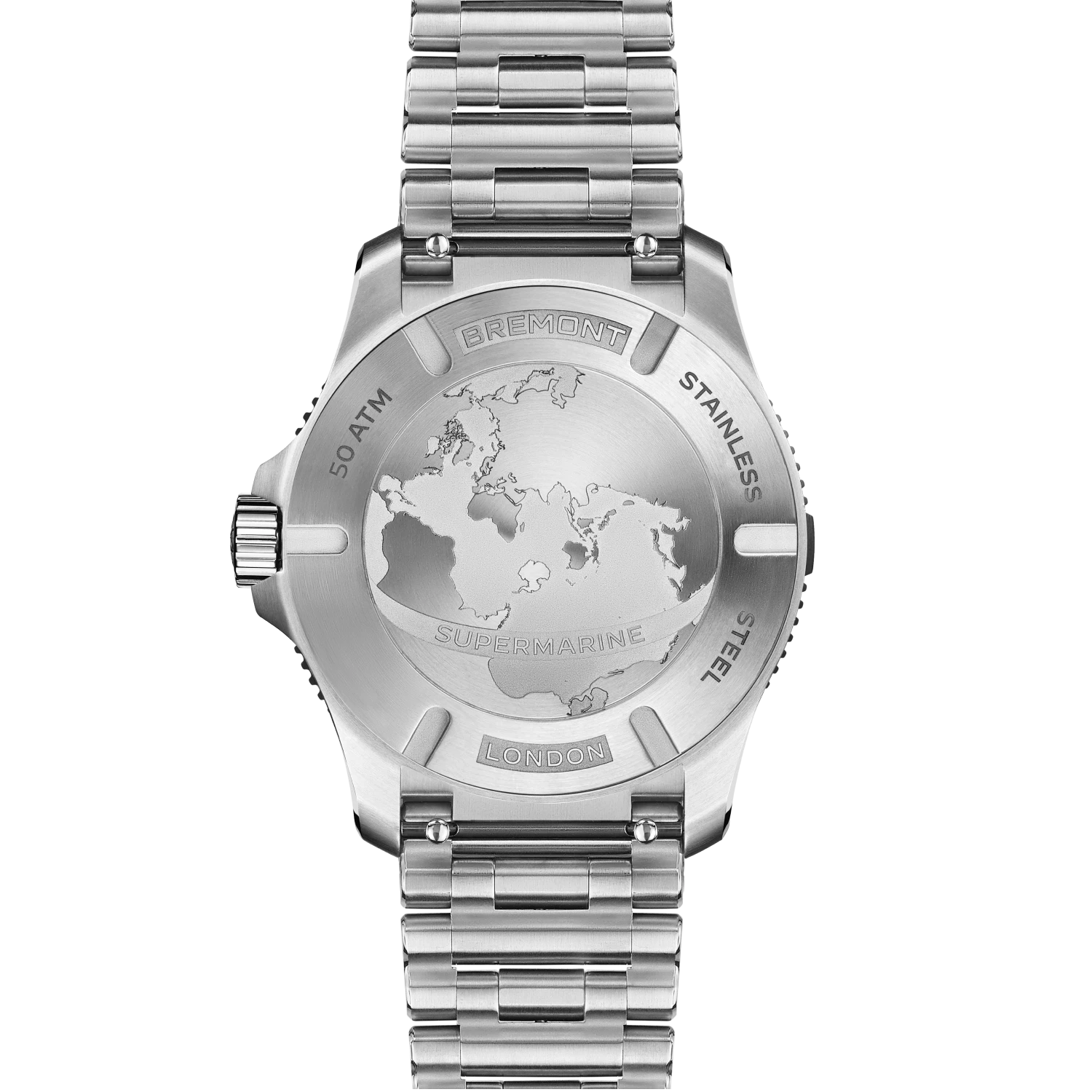 Bremont Supermarine 500m Polar SM43-DT-SS-WH-B