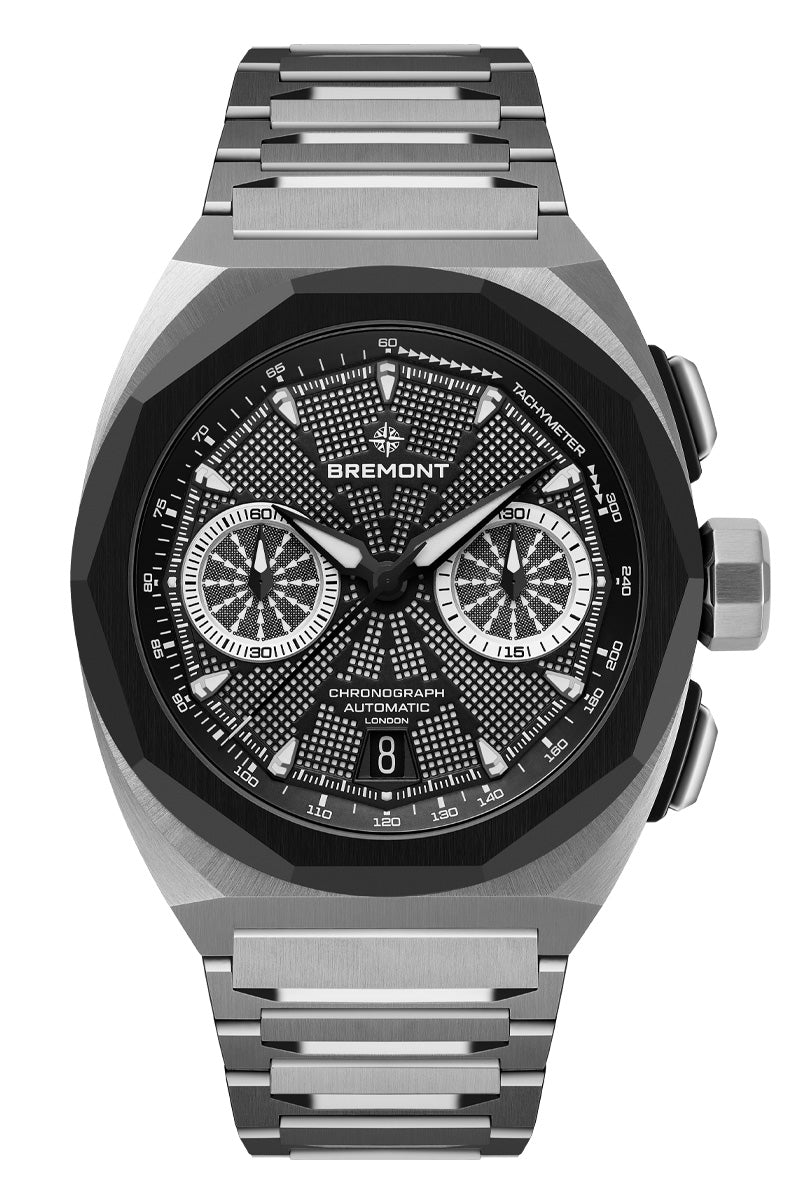Bremont Supernova Chronograph SN41-CHR-SS-BK-B – Topper Fine Jewelers