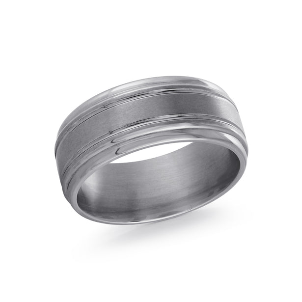 Malo Grey Tantalum Wedding Ring