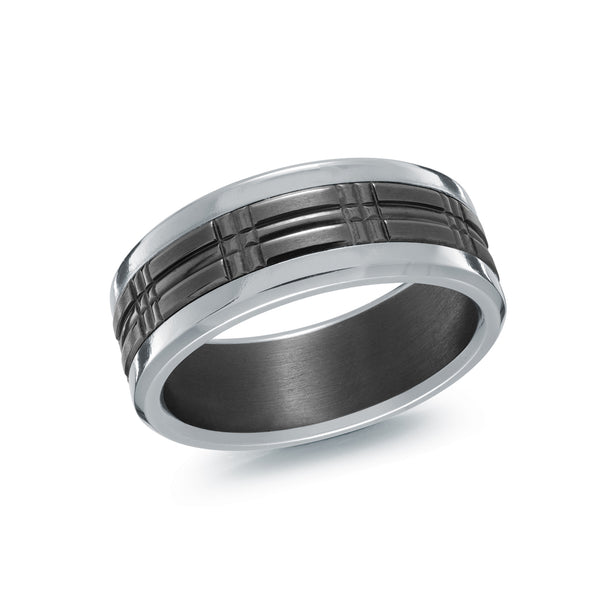Malo Tantalum Wedding Ring