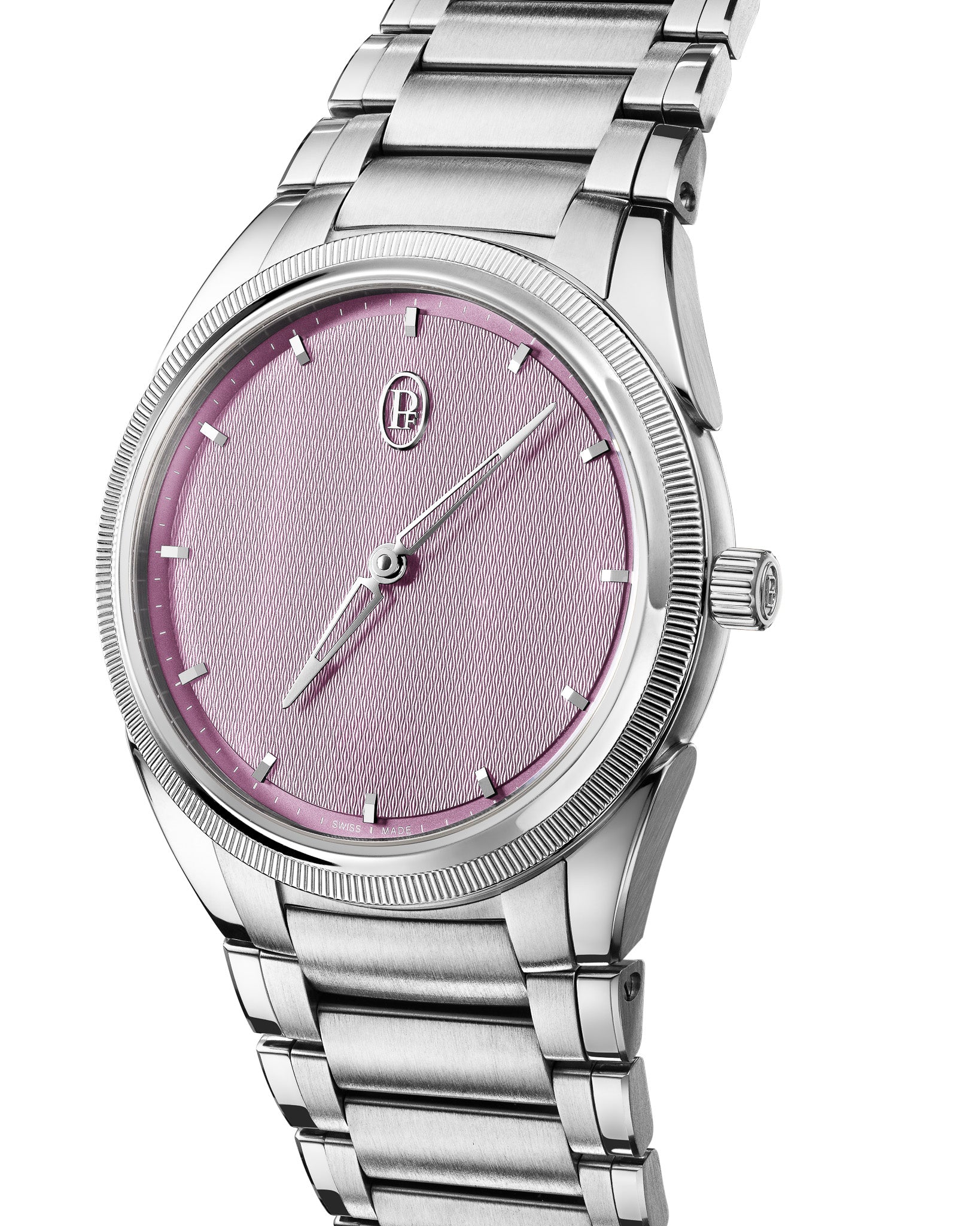 Parmigiani Fleurier Tonda PF Automatic Steel Platinum Alta Rosa PFC804-1020007-100182