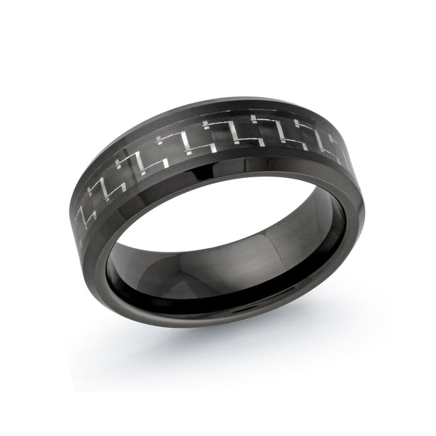 Malo PVD Tungsten Wedding Ring
