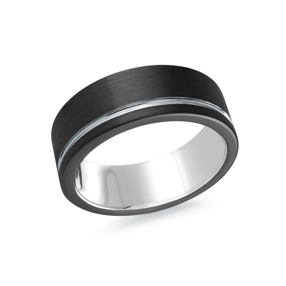 Malo Black Tungsten Wedding Ring