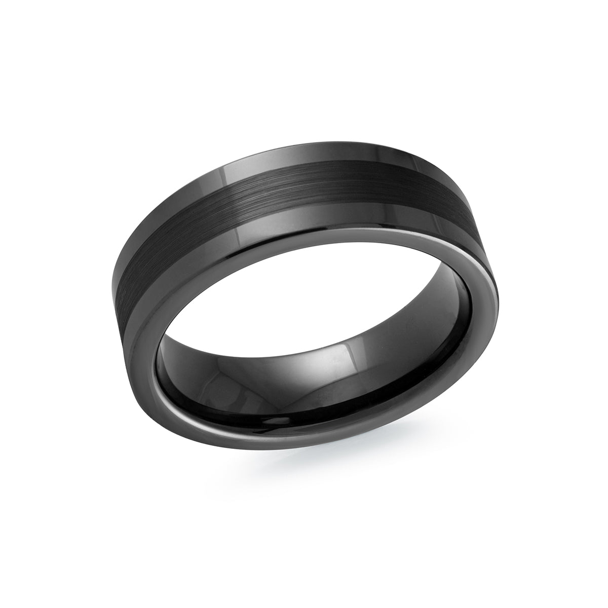 Malo Black Tungsten Wedding Ring