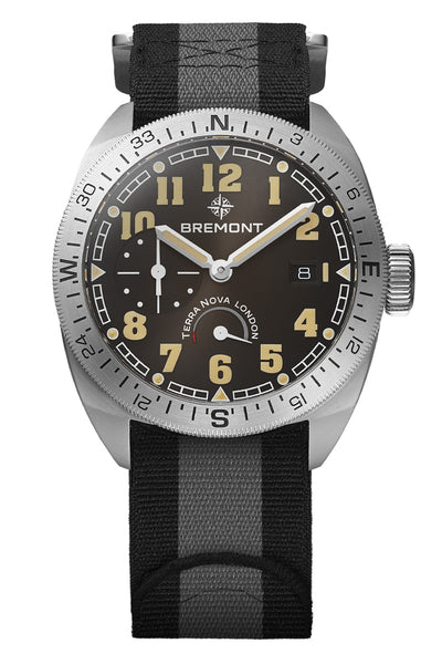 Bremont Terra Nova 40.5mm Turning Bezel Power Reserve TN40-PWR-SS
