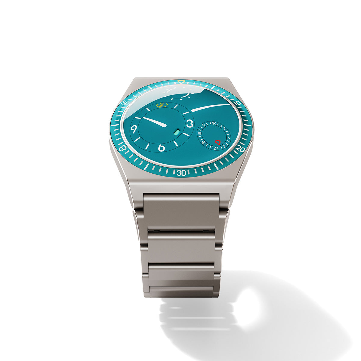 Ressence Type 7 XV Aquamarine GMT Limited Edition T71G-XVX1-TUD