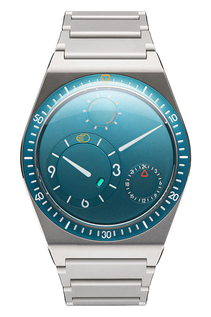 Ressence Type 7 XV Aquamarine GMT Limited Edition T71G-XVX1-TUD