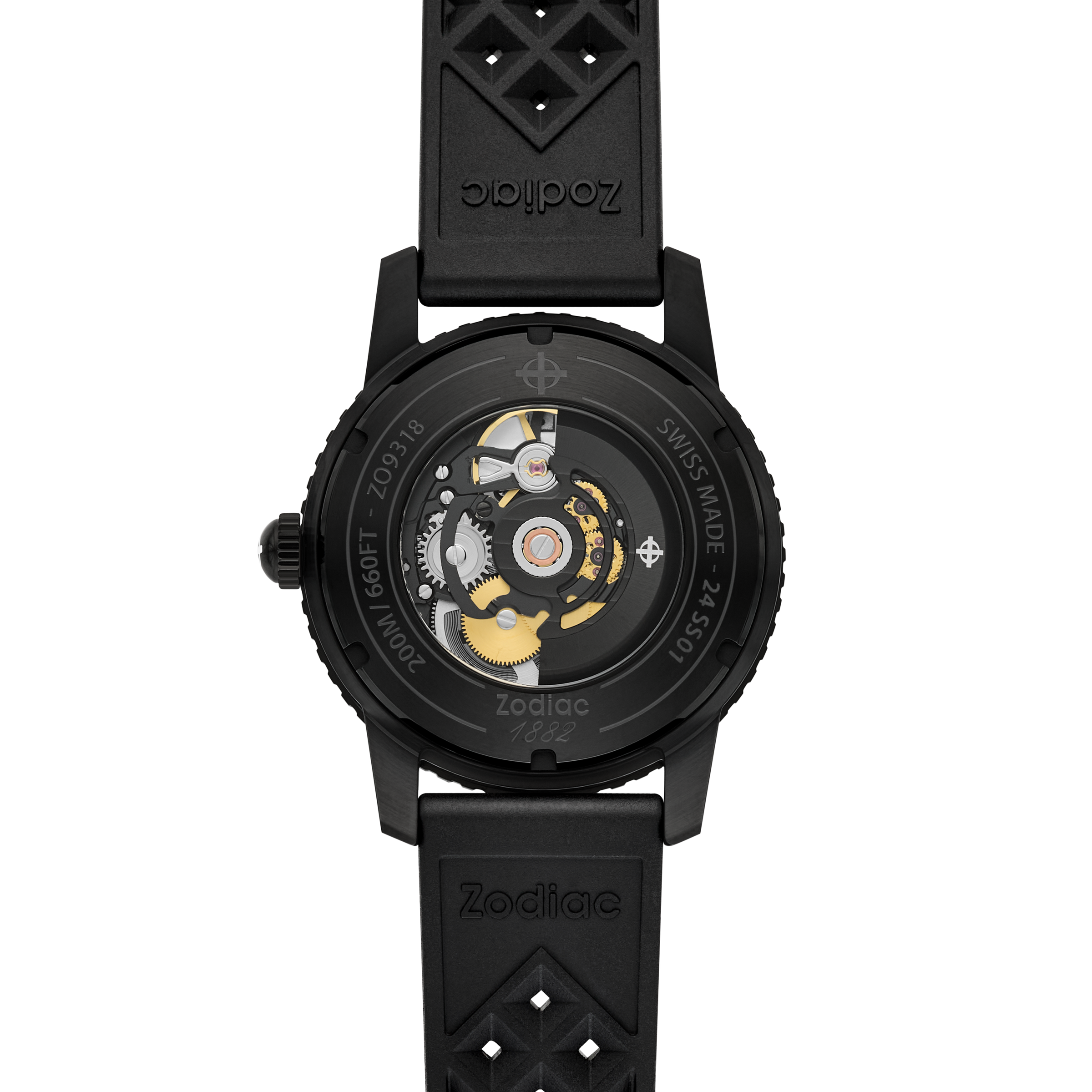 Zodiac Super Sea Wolf Night Diver Skeleton ZO9318 – Topper Fine Zodiac Super Sea Wolf Night Diver Skeleton ZO9318 – Topper Fine
