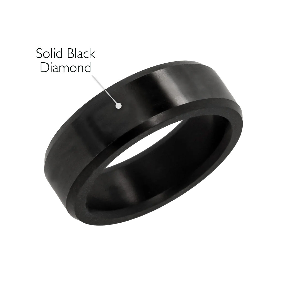 Elysium Black Diamond Ares Men's Ring