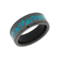 Elysium Black Diamond Ares Blue Opal Triangle Pattern Inlay