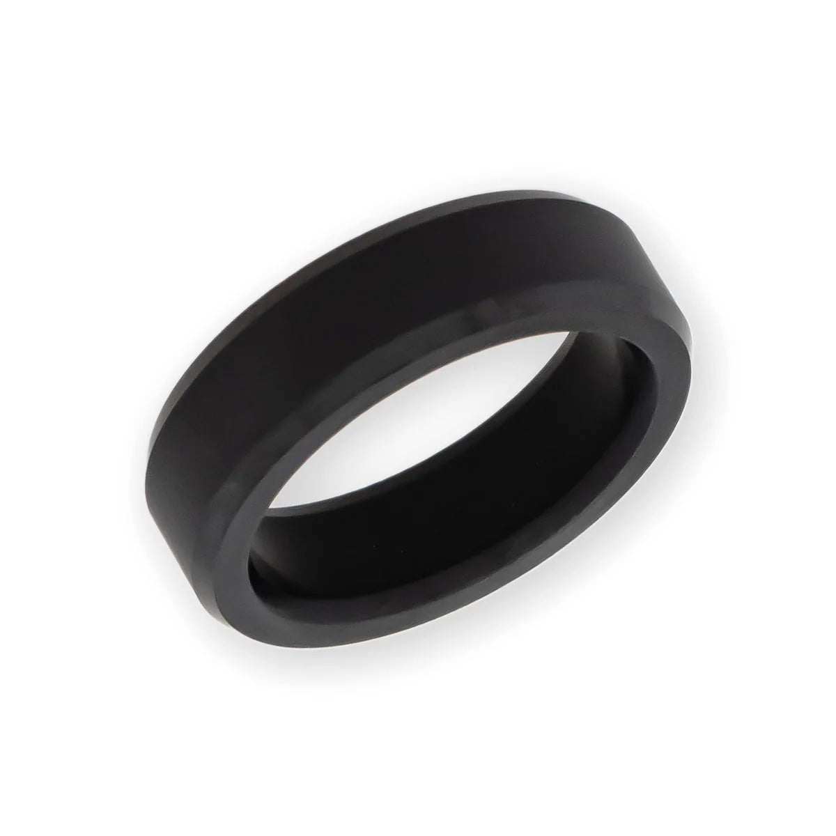 Elysium Black Diamond Ares Solid Black Diamond Ring