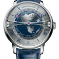 Arnold & Son World Time Globetrotter 42 Stainless Steel 1WTBS.K01A.C0263S