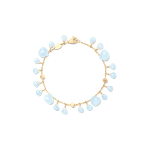 Marco Bicego Paradise Single Strand Aquamarine Bracelet