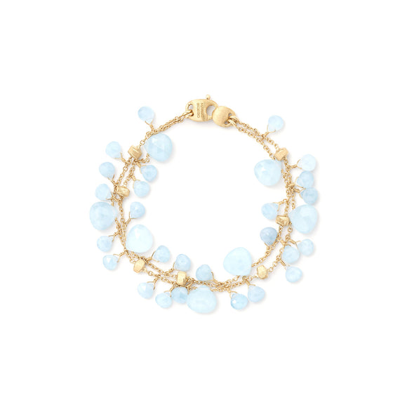 Marco Bicego Paradise Double Strand Aquamarine Bracelet