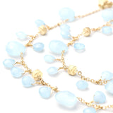 Marco Bicego Paradise Double Strand Aquamarine Bracelet