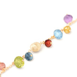 Marco Bicego Africa Single-Strand Mixed Gemstone Bracelet