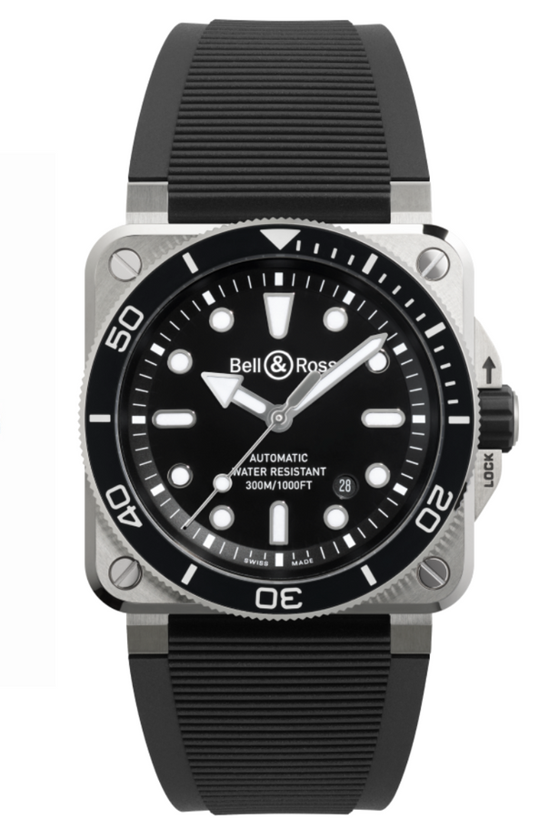 Bell & Ross BR03 Diver 42mm BR03A-D-BL-ST/SRB