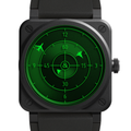 Bell & Ross BR03 Green Radar Ceramic BR03A-GRDR-CE/SRB