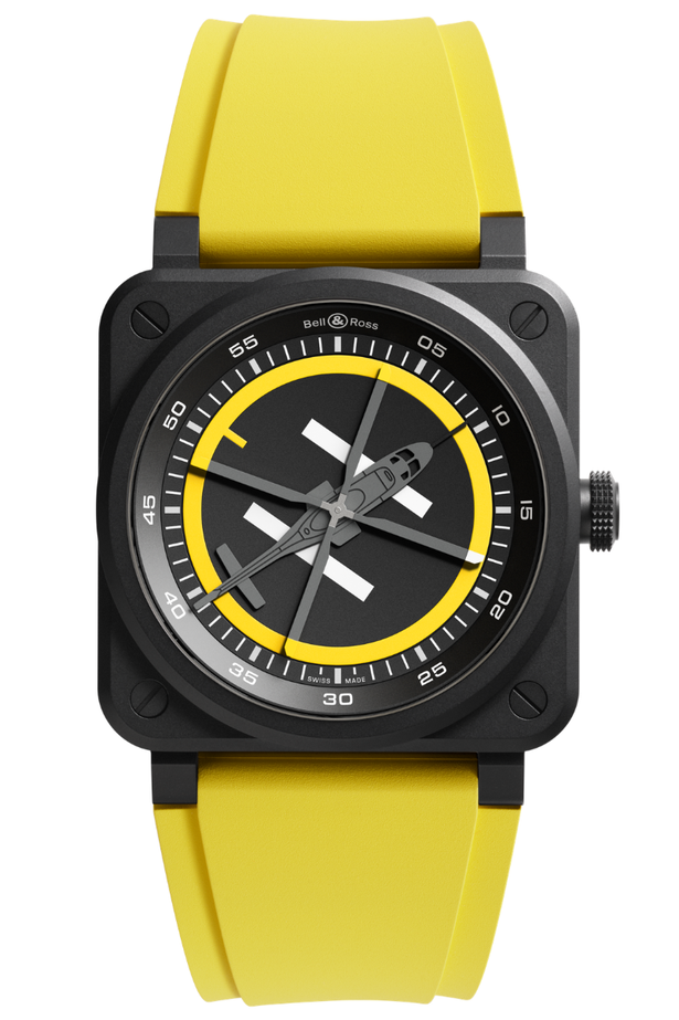 Bell & Ross BR03 Helipad Limited Edition BR03A-HE-CE/SRB