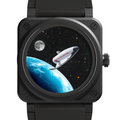 Bell & Ross BR03 Space Mission Ceramic Limited Edition BR03A-SPM-CE/SRB