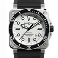 Bell & Ross BR03 Diver 42mm BR03A-D-WH-ST/SRB