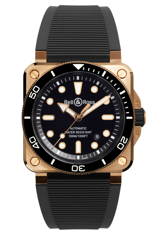 Bell & Ross BR03 Bronze Diver Limited Edition BR03A-D-BL-BR/SRB