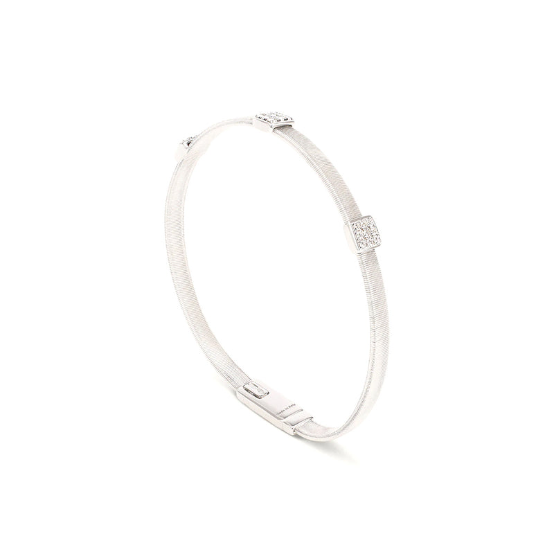 Marco Bicego Masai Stackable Bracelet with Diamond Stations