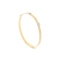 Marco Bicego Masai Stackable Bracelet With Three Diamond Stations